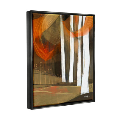 «Modern Field Landscape Trees», art de la giclée par Ishita Banerjee