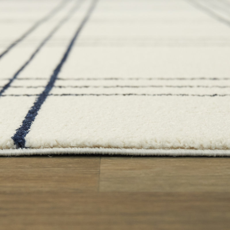 Lucian Plaid Indoor Rug, Rectangle 7'10" x 10'