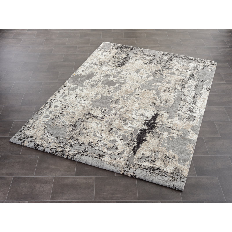 Colegrove Shaggy Grey Rug, Rectangle 200 x 290cm