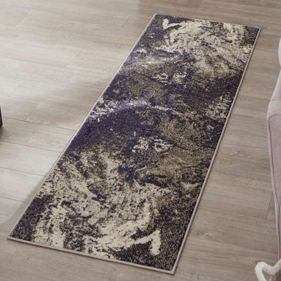 Ansela Washable Abstract Indoor Rug