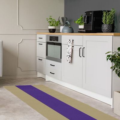 Tapis mauve/gris