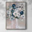 Touch of Teal Arrangement II, reproduction encadrée - bois massif 48339-1288950801