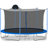 Audiohome Round Backyard Trampoline with Safety Enclosure