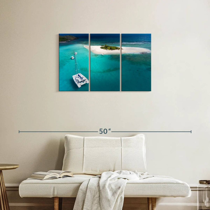 Catamaran tropical Mehar, H 20 po x l 33 po