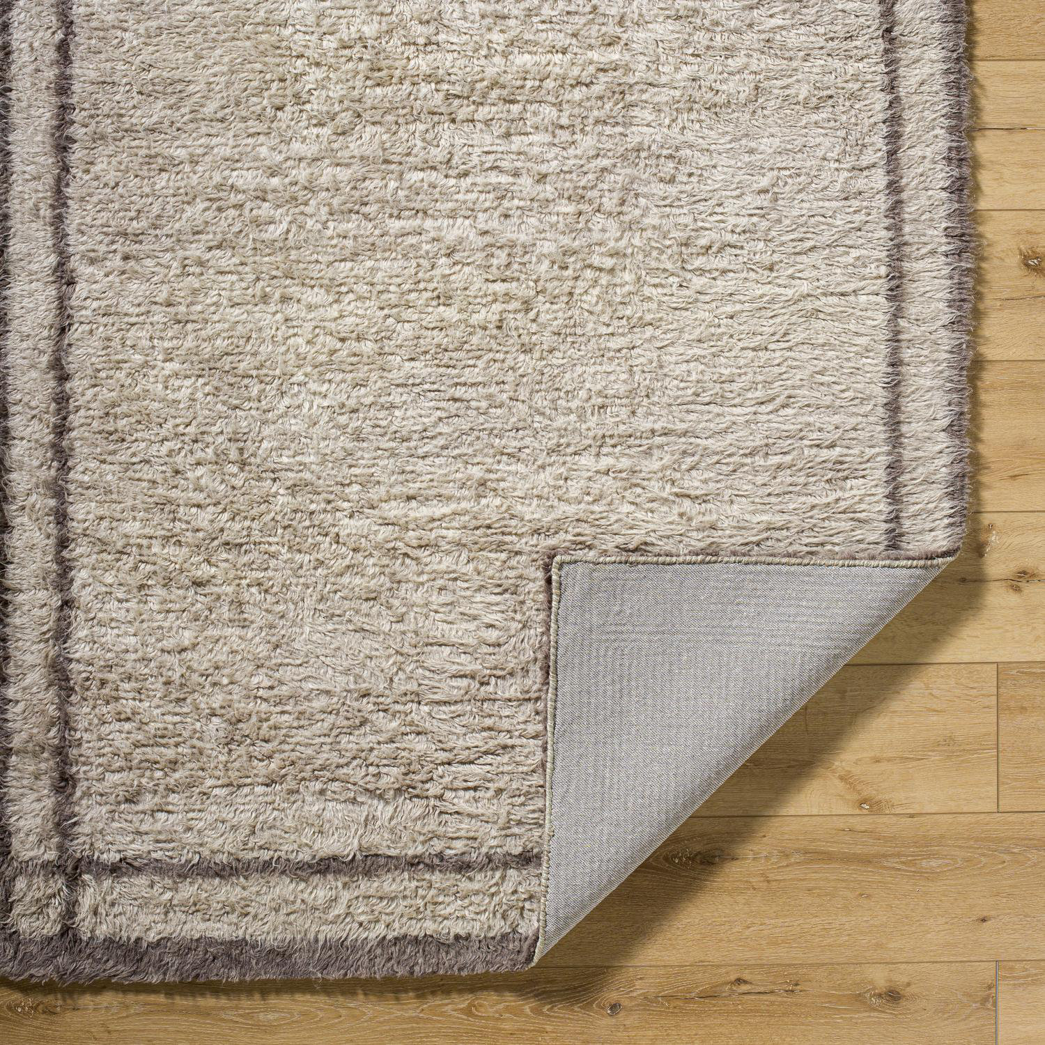 Hand-Tufted Moroccan Shag Rug, Rectangle 2' x 3'