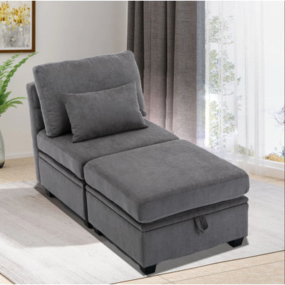 Jahkye Upholstered Chaise Lounge