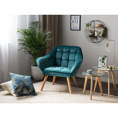 Zariah Velvet Armchair