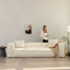 Coussin en velours blanc-122621791-122621794