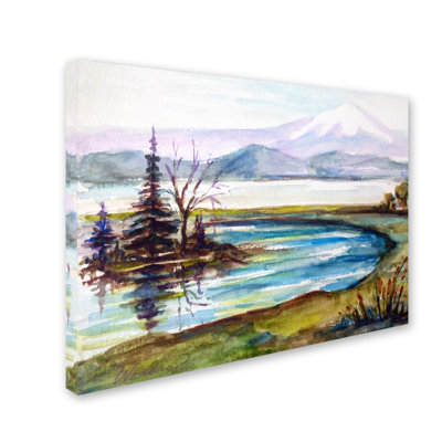 Friday Evening by Wendra Painting Print on Wrapped Canvas