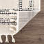 Tapis beige en polypropylène tissé à la machine Jamond-1187401350