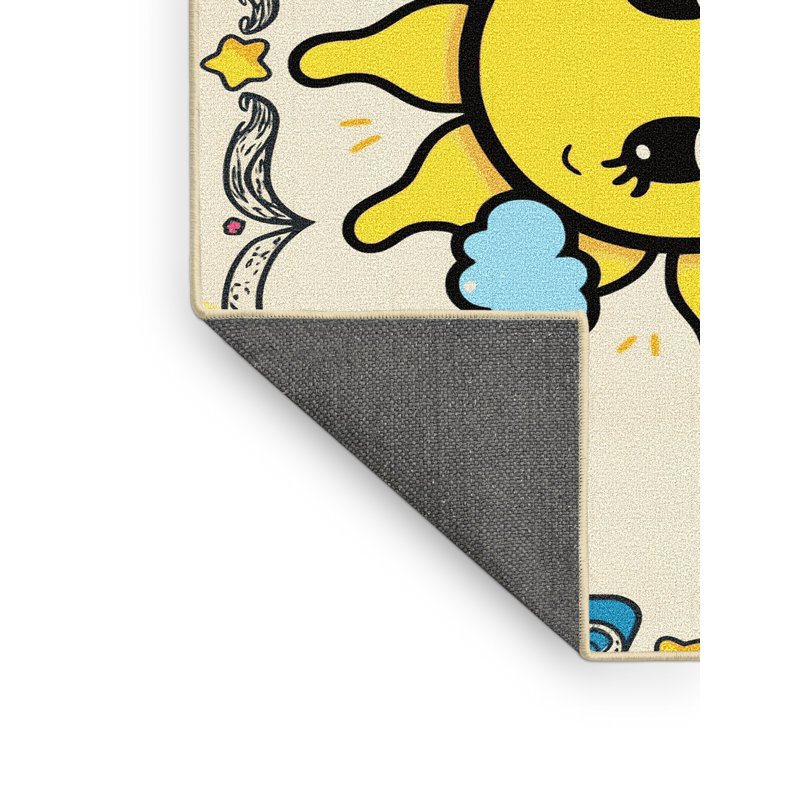 Tapis pour enfants Zoomie, Rectangulaire 8 pi x 12 pi