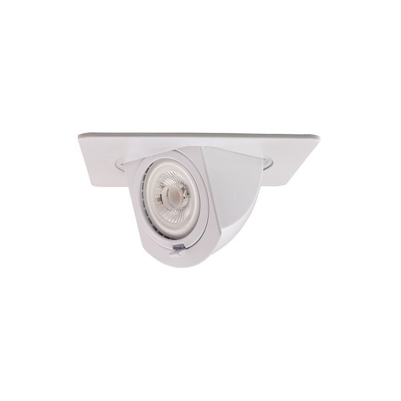 Garniture encastrée réglable 4", Blanc