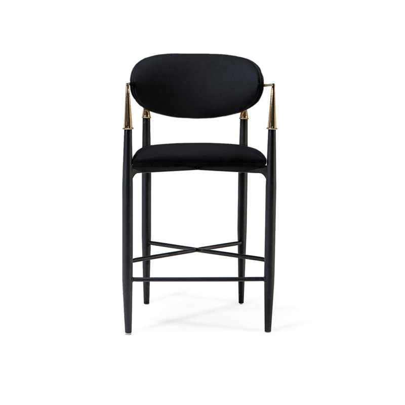 Tabouret Roubi, Noir