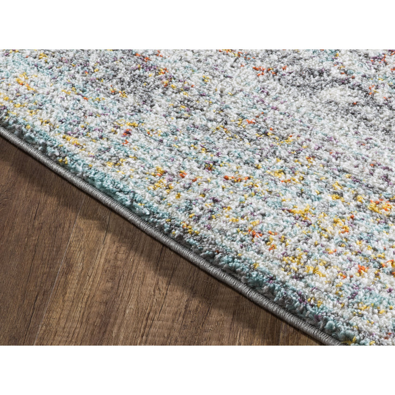Tapis oriental beige Euleta, Rectangle 5 pi x 7 pi