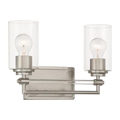Binsly 15.75" Wide 2-Light Vanity