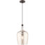 Luminaire suspendu en forme de dôme à 1 lumière Basra-1367368206-1367368305