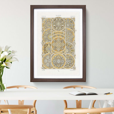 Russian Pattern by Albert Racinet - Picture Frame Painting Print