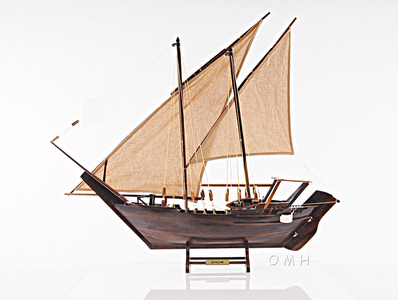 Bateau à modèle dhow