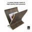 Solid Wood Free Standing Magazine Rack-789262856