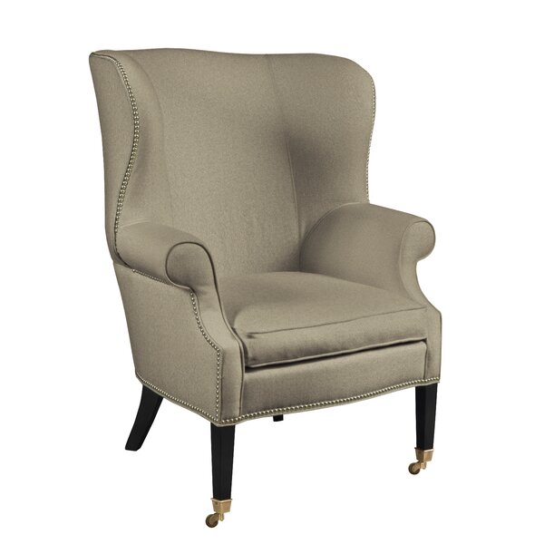 Lillian August Preston Upholstered Wingback Chair 