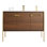 Meuble-lavabo simple 48 po