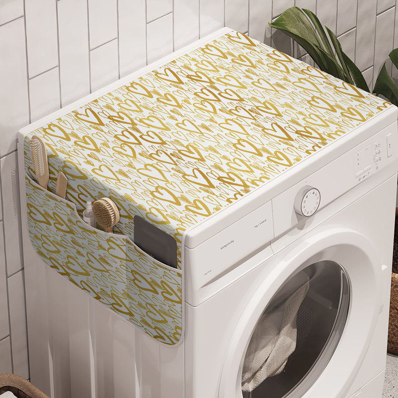 Machine à laver East Urban Home pour la Saint-Valentin, paquet de 2, 47 po x 18,5 po
