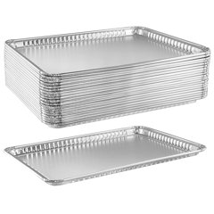 Quarter Size Sheet Cake Aluminum Bakery Pan -13L x 8W x 1 1/4H