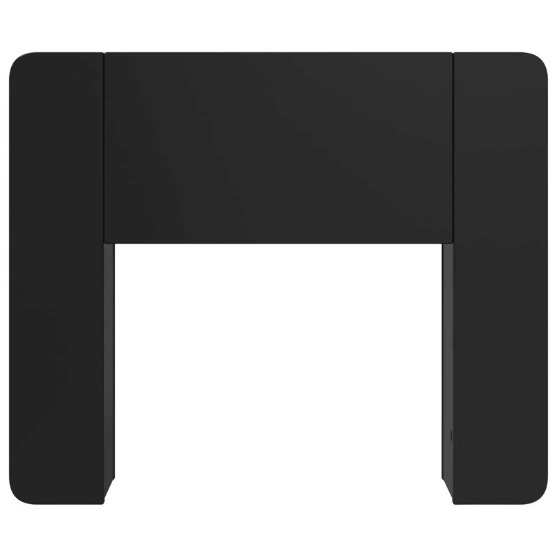 Headboard, European Toddler (80 x 160 cm), Black