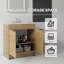 Meuble-lavabo autoportant avec lavabo
