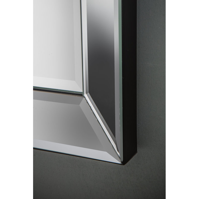 Boxford Glass Flat Wall Mirror, Bevelled