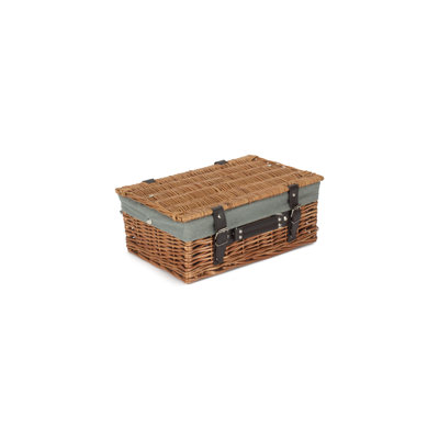 Wicker Basket with Lining