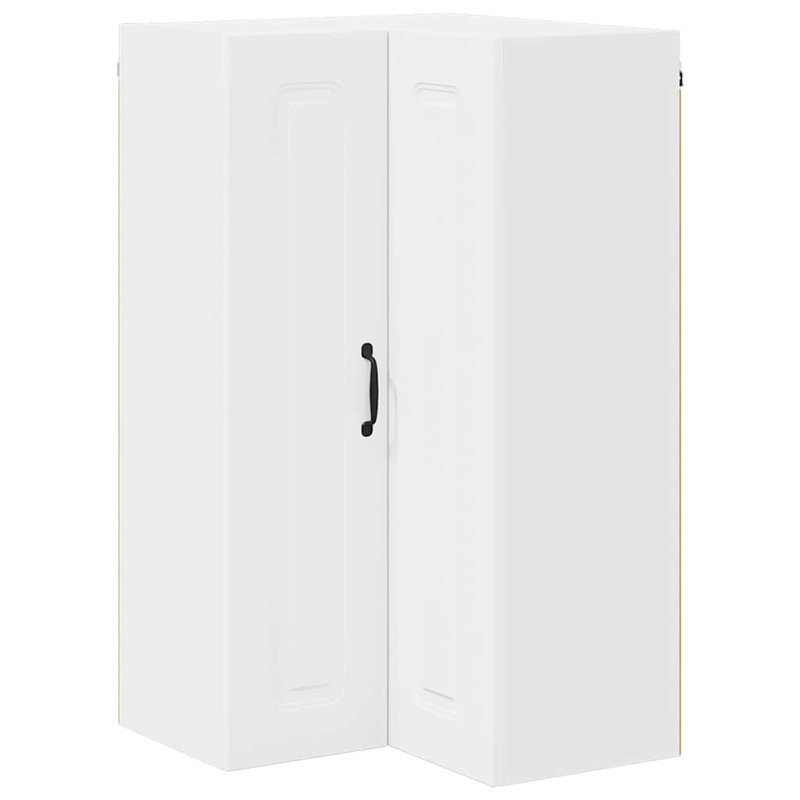 Vidaxl Kitchen Wall Cabinet White 57 X 57 X 100 Cm Engineered Wood, White