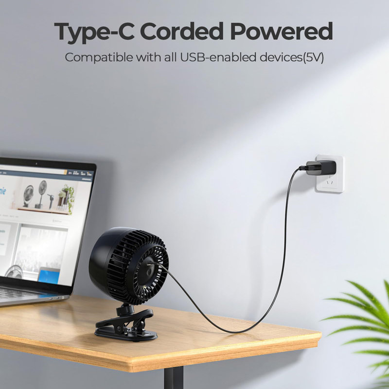 USB Clip on Fan