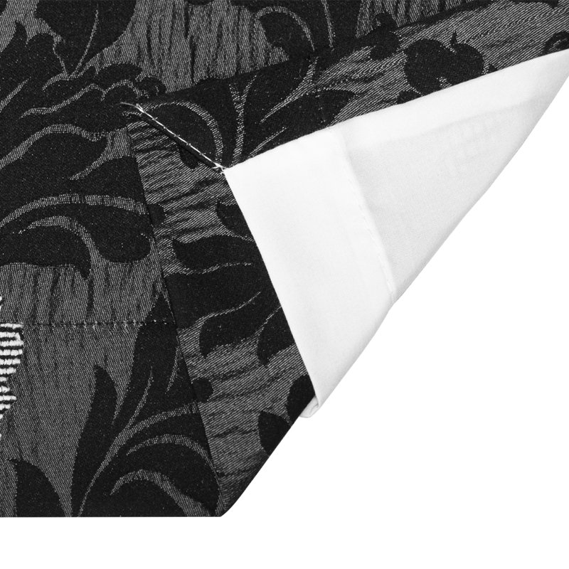 Andranae Blackout Curtain Pair, Black, 168 W x 183 D cm