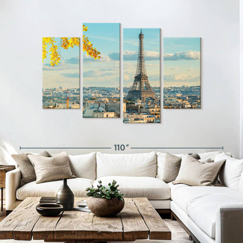 Nicci Paris Skyline, H 54 po x l 84 po