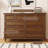 Light-walnut Solid + Manufactured Wood Accent Cabinet-1844597506