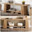 59-Inch Entryway Shoe Bench with Storage Shelf End of Bed Seat, Dining Bench for Kitchen, Living Room