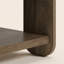 Table basse contemporaine carrée 31,1 "avec tablette Allyannah-265451165