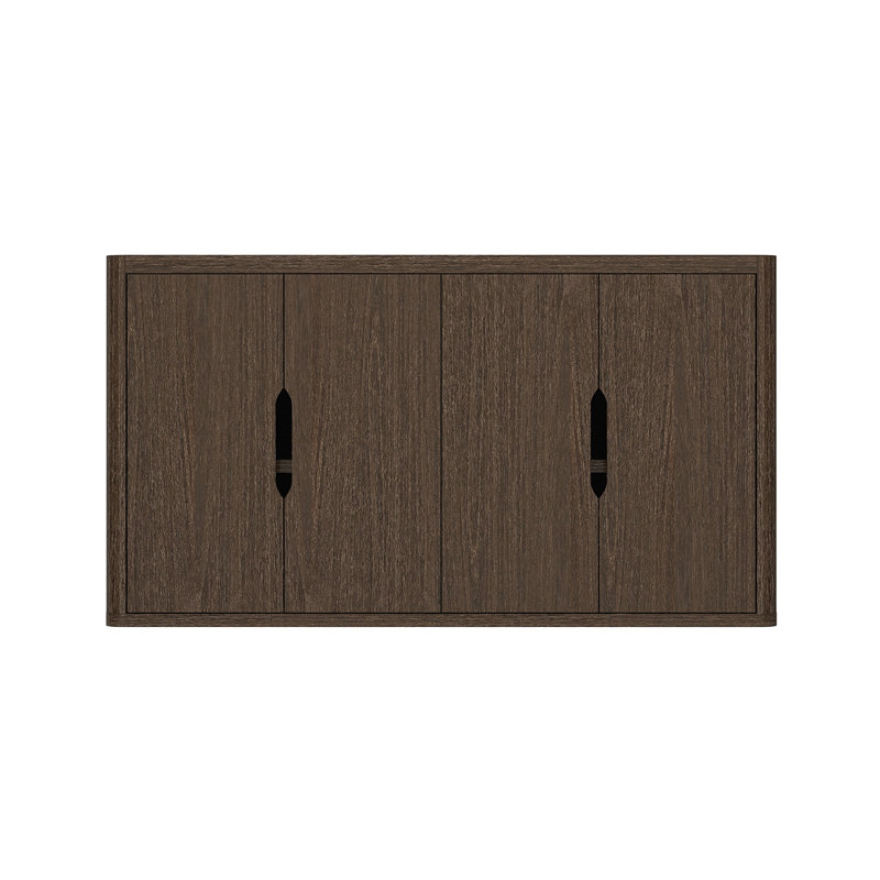 Buffet 60 po en noyer Rivington, Noyer