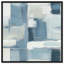 Art Remedy, toile abstraite délavée bleue décomposée II-111142425-111142420