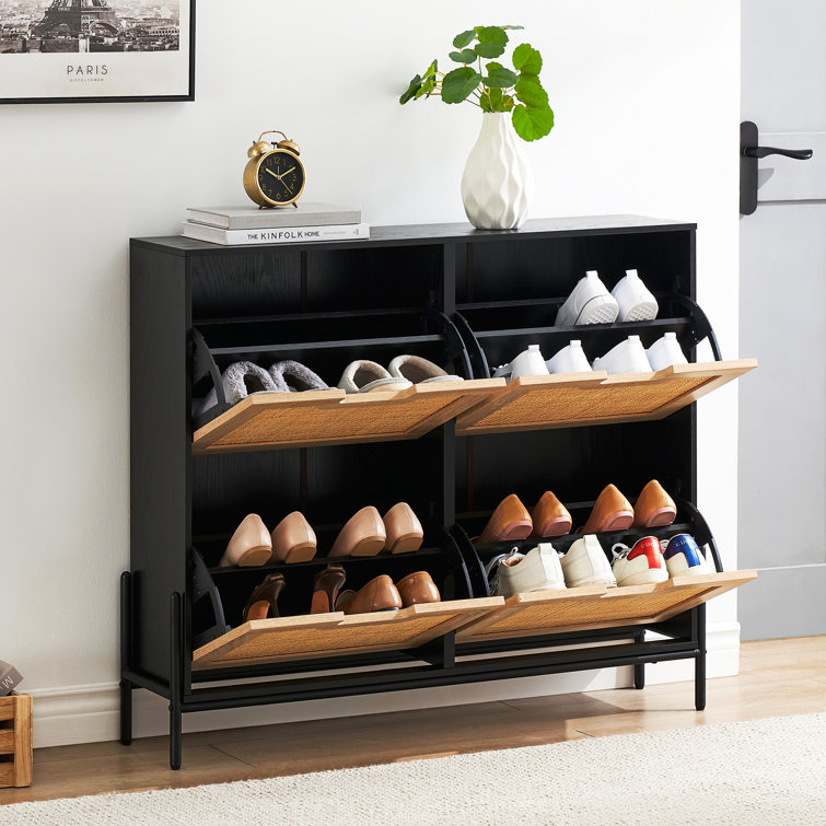 Ivy Bronx 16 Pair Shoe Rack