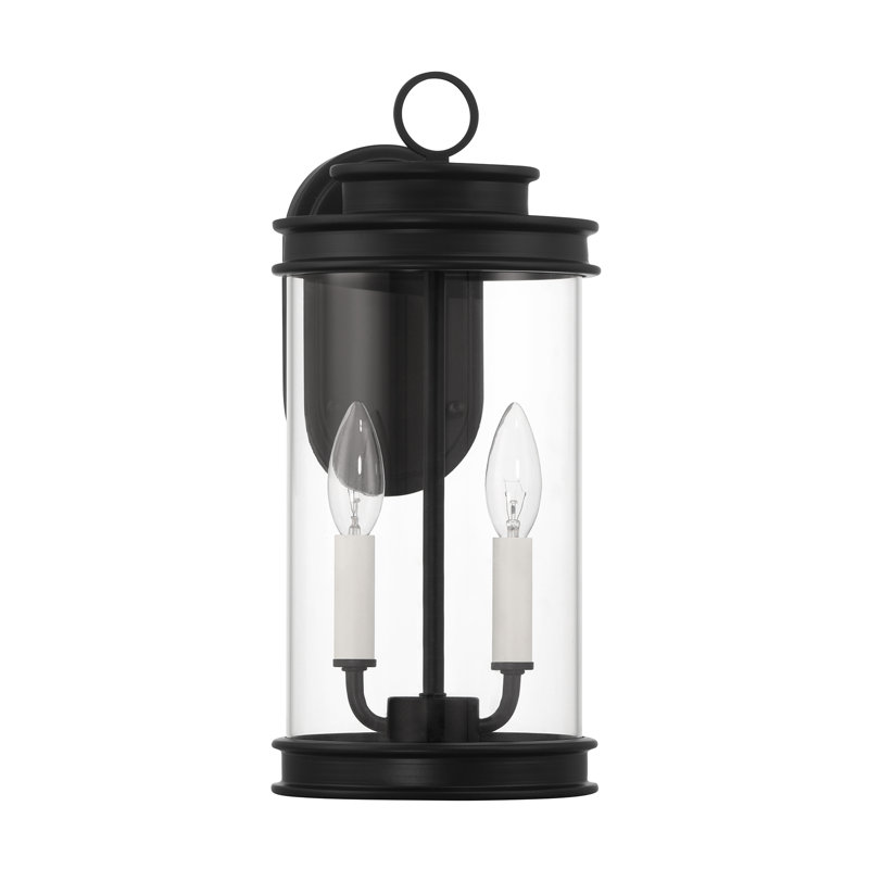 Lanterne murale d'extérieur 2 lumières Benioff, H 15 po x l 7 po x P 8,75 po