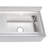 47.2'' L x 19.5'' W Silver Freestanding Handwash Station with Faucet