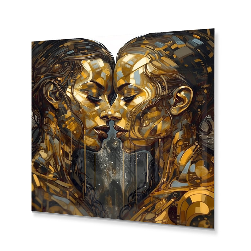 Décoration murale en métal Kanat, H 16 po x l 16 po x P 1 po