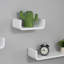 3 Piece U-Shaped Floating Shelf