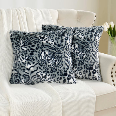 Animal Print Square Cushion Cover