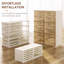 20 Pair Stackable Shoe Storage Cabinet