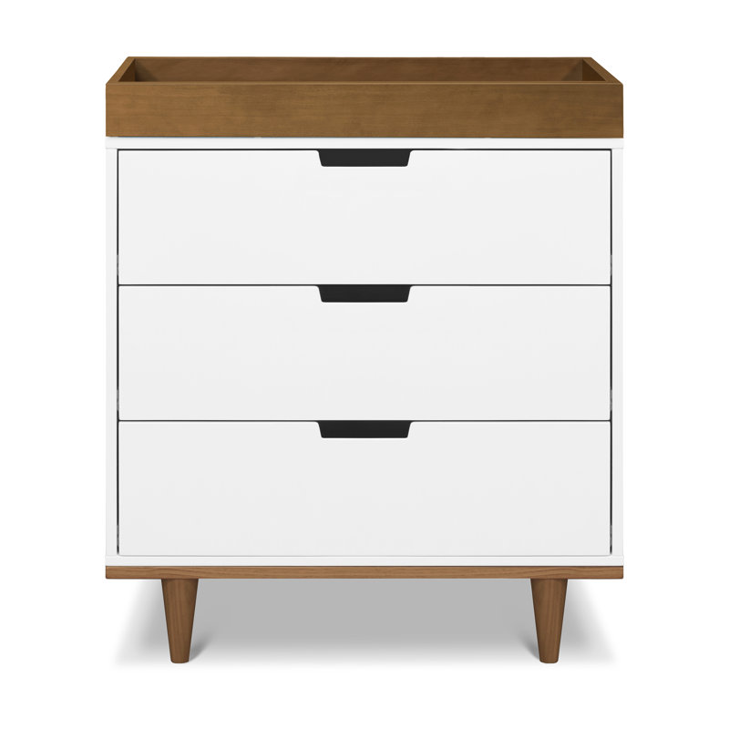 Universal Changing Table Topper, Walnut