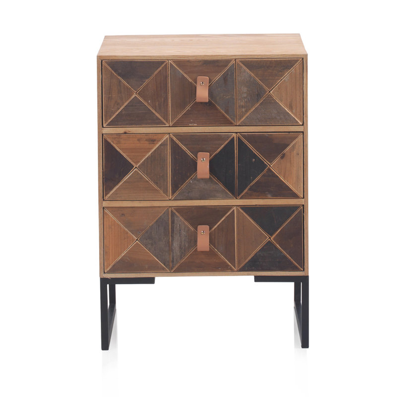 Fitzrovia 46cm W Bedside Table