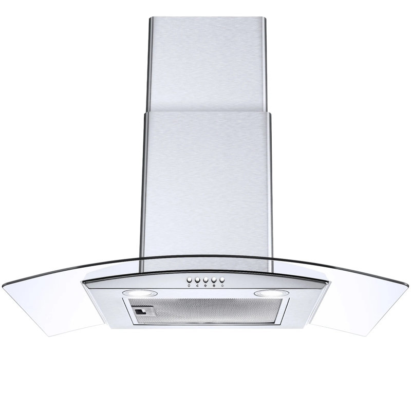 Hotte murale 30 pouces en acier inoxydable